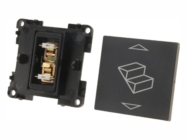 Leigrijze interruptor para escalera