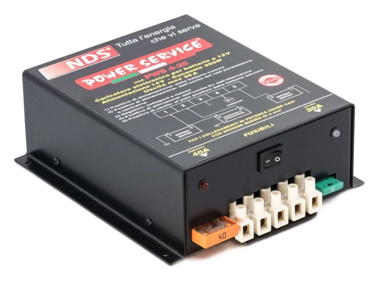NDS Power Service Basic 25 A cargador de batería