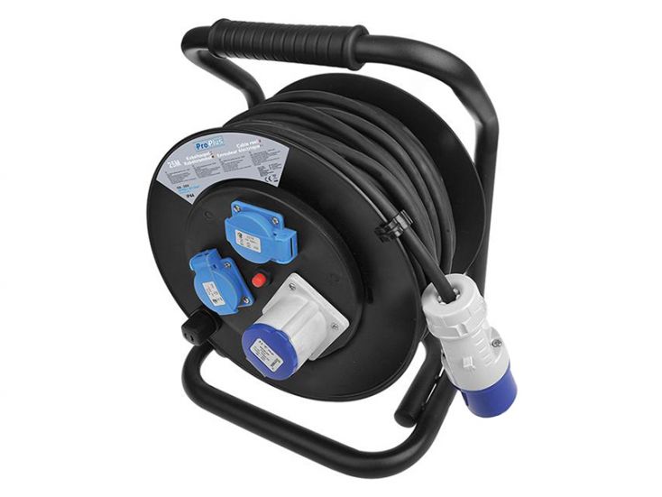 ProPlus CEE/schuko enrollador de cable