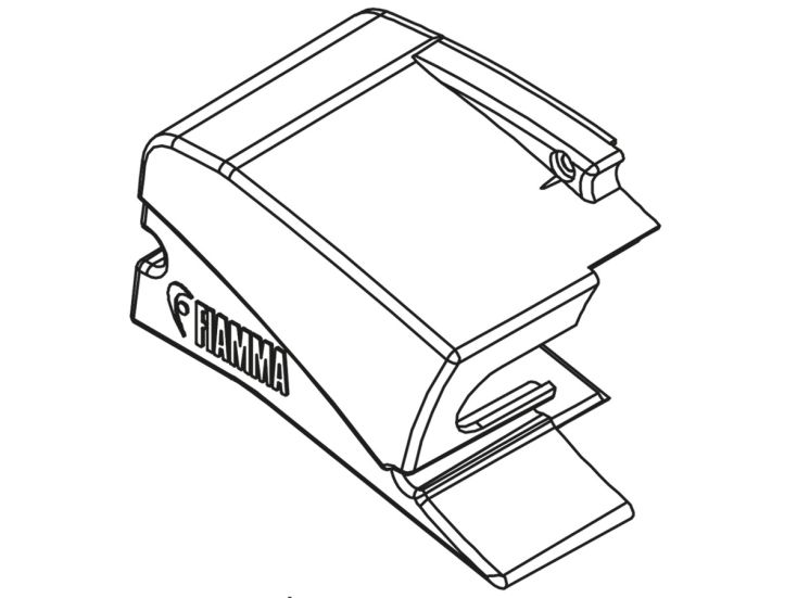 Fiamma tapa izquierda de casete F40