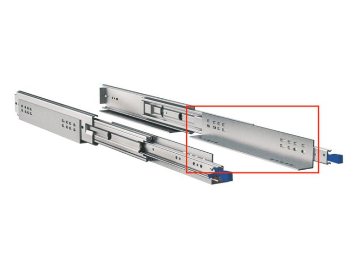 Sujeción para riel deslizante de 559 mm