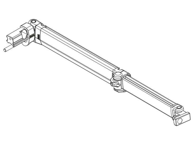 Fiamma brazo plegable izquierda F45S 300-450