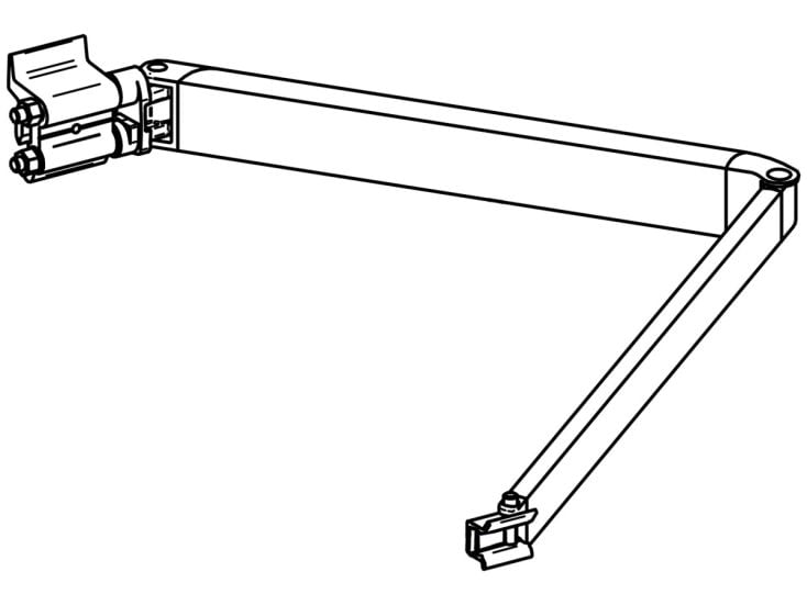 Thule Omnistor brazo plegable izquierdo 5102