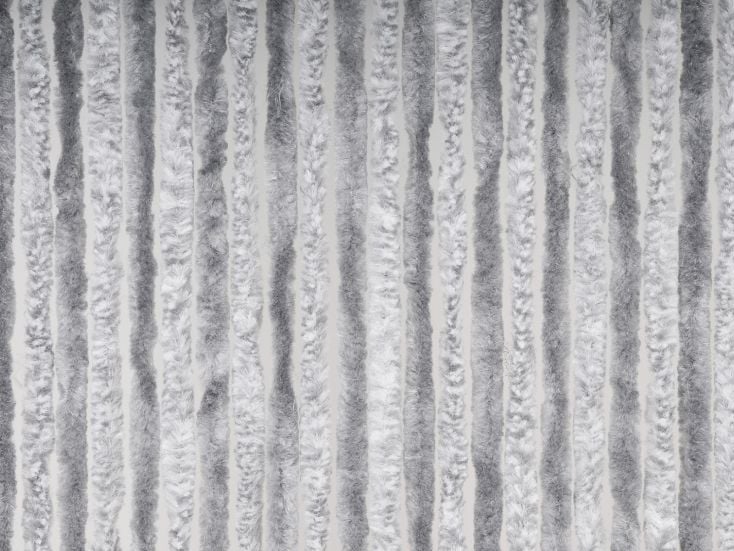 Arisol cortina de chenilla gris claro