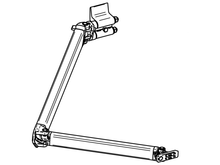 Thule Omnistor brazo plegable derecho 4900 300-350
