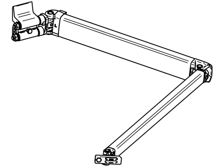 Thule Omnistor brazo plegable izquierdo 4900 260