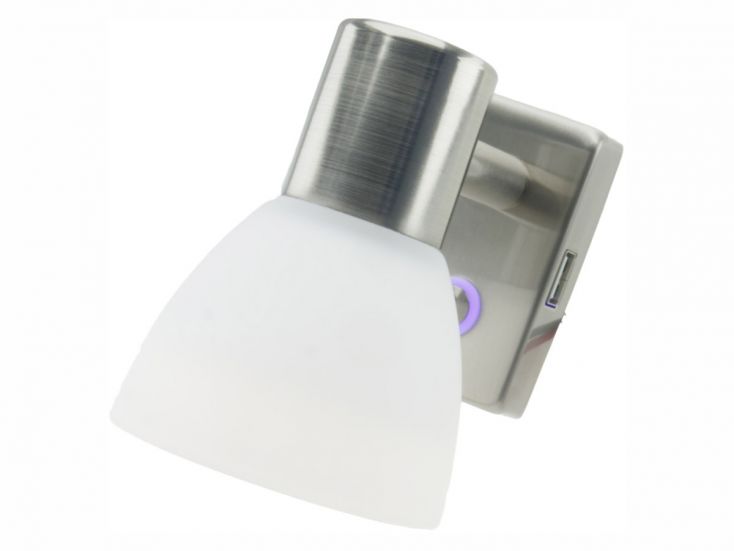 Faretto spot LED de aluminio con USB