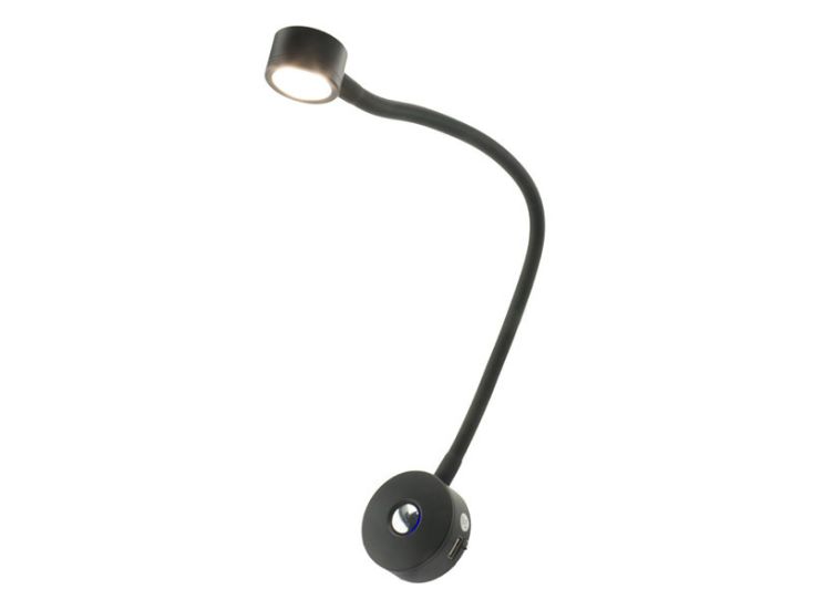 Cantanzaro foco LED flexible con puerto USB