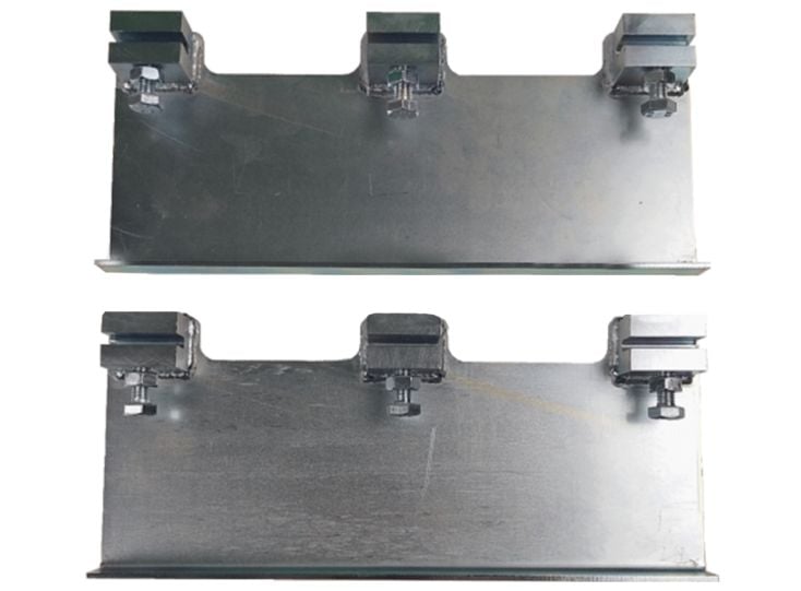 Reich Eriba Touring/Troll placas de sujeción - 2 piezas