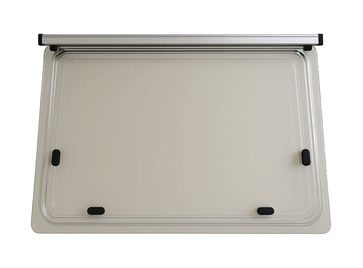 NRF Asia ventana de 1450 x 600 mm con perfil - grey