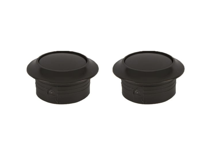 Push-lock botones de color negro