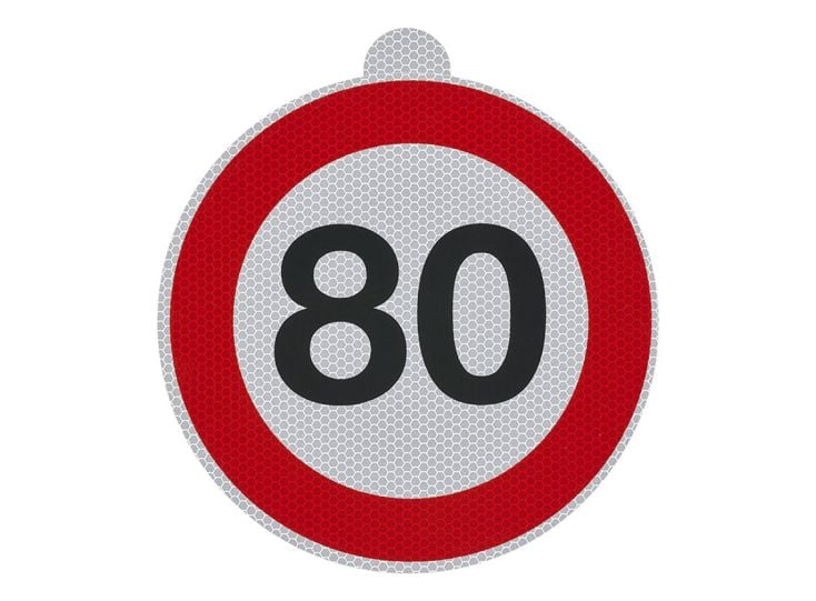 Adhesivo de velocidad 80 Italia