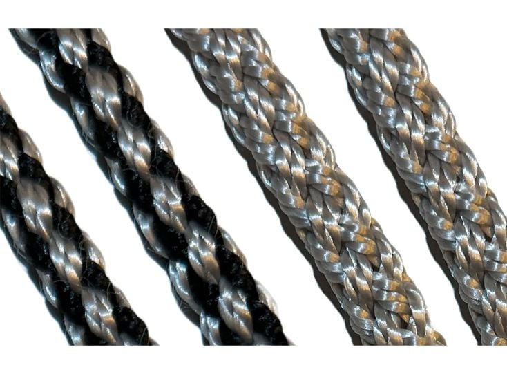 Arisol cortina de cordones de 190 x 60 - anthracite/grey