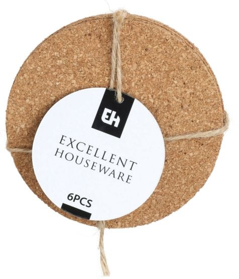Excellent Houseware posavasos de corcho