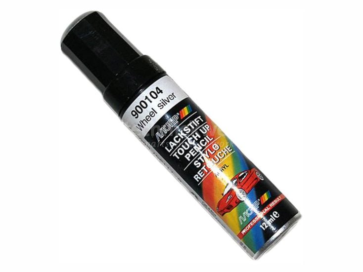 Motip rotulador de pintura plateada de 12 ml