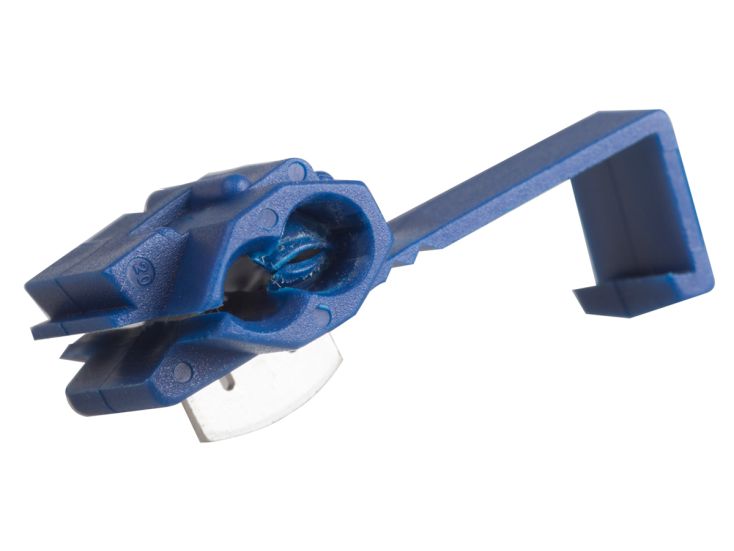 Conector de derivación 0,5 - 2,5 mm² azul set de 4 piezas