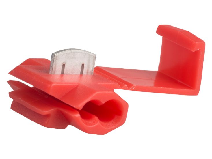 Conector de derivación 0,5 - 2,5 mm² rojo set de 4 piezas