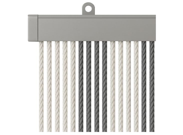 Arisol cortina de cordones de 190 x 60 - anthracite/grey