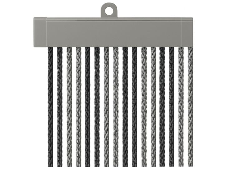 Arisol cortina de cordones de 190 x 60 - anthracite/grey