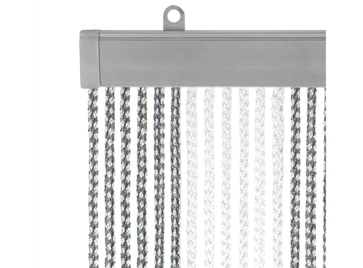 Arisol cortina de cordones 190 x 60 cm - white/grey