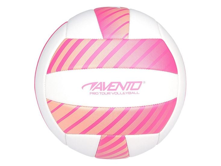 Avento balón de voleibol de cuero sintético - Pink