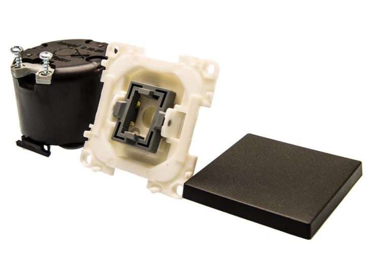 BBA interruptor negro de 230 voltios