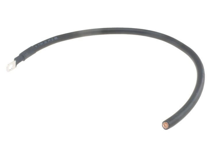 BBA cable de batería de 25 mm y 50 cm - Black