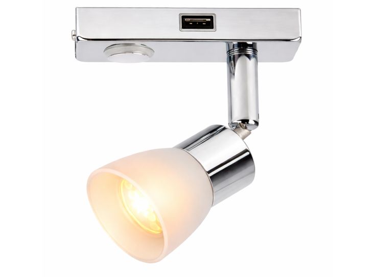 Faretto foco LED con puerto USB