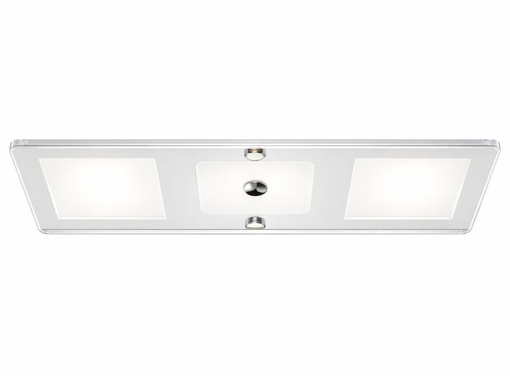 BBA Turin foco empotrable - trío rectangular