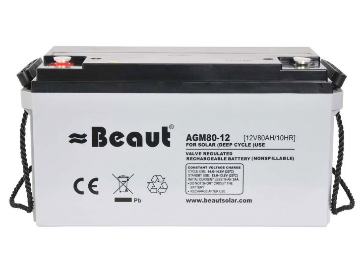 Beaut 80 Ah AGM batería