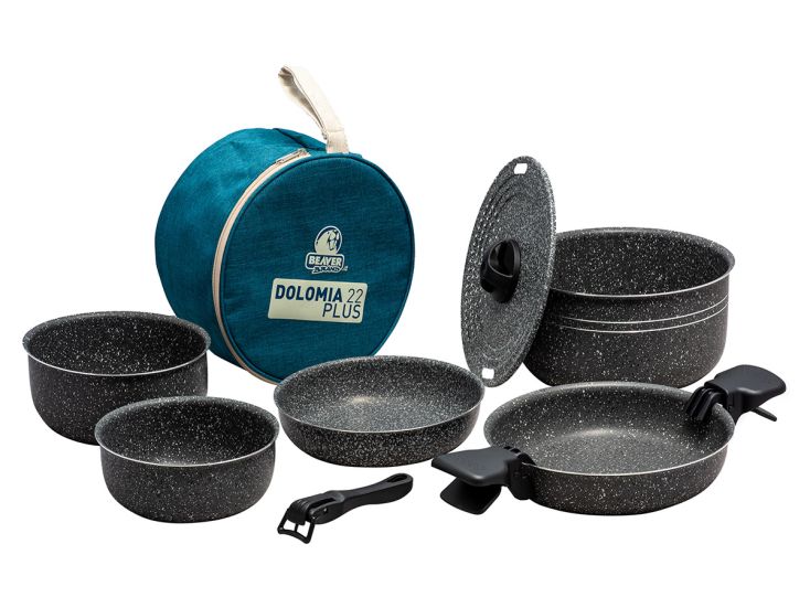Beaver Dolomia 22 Plus set de cacerolas