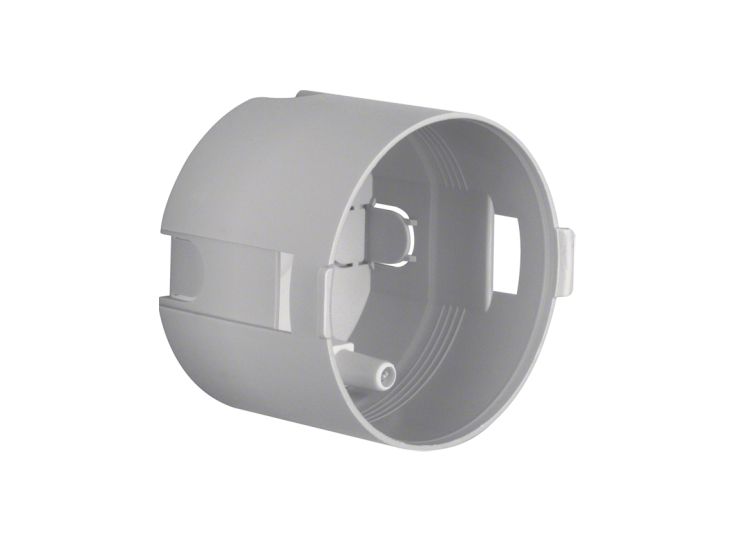 Caja empotrable Berker integro de 1 V de 35 mm de profundidad - gris