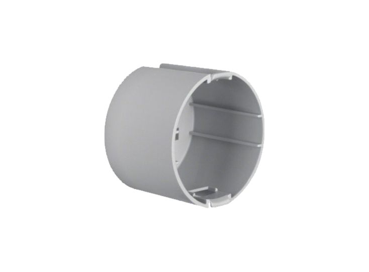 Caja empotrable Berker integro de 1 V de 45 mm de profundidad - gris