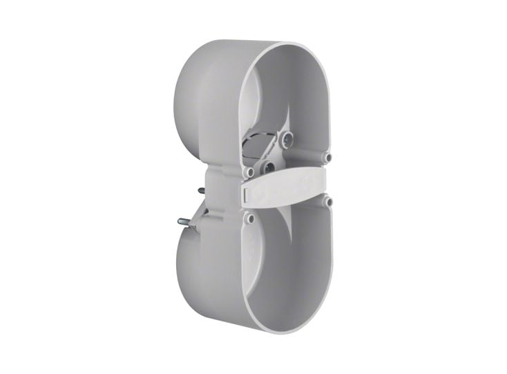 Caja empotrable Berker integro de 2 V profundidad 37 mm - gris
