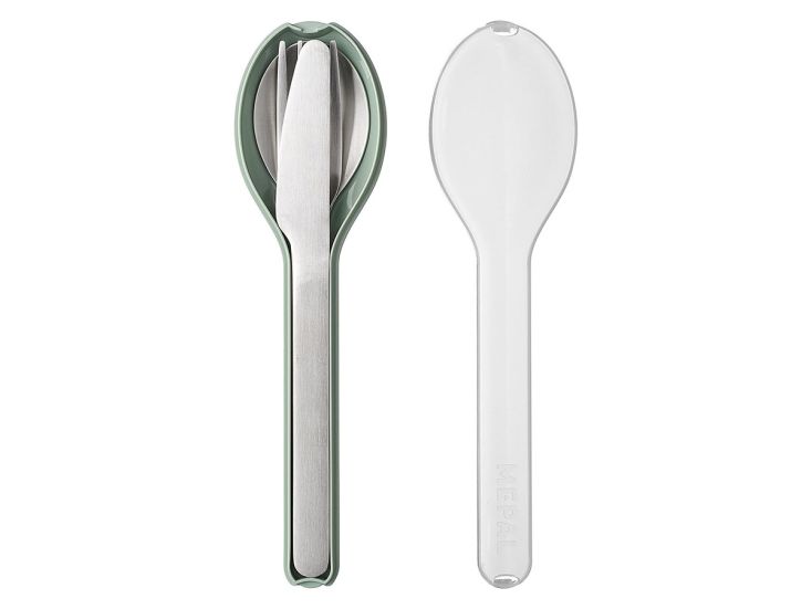 Mepal Ellipse set de cubiertos - Nordic Sage