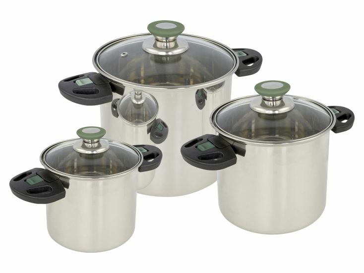 Bo-Camp Elegance Compact 3 juego de ollas