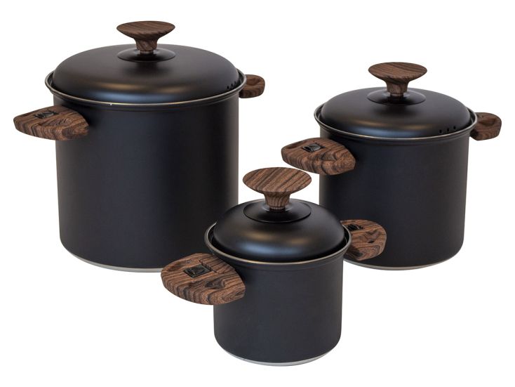 Bo-Camp Industrial Hading set de ollas