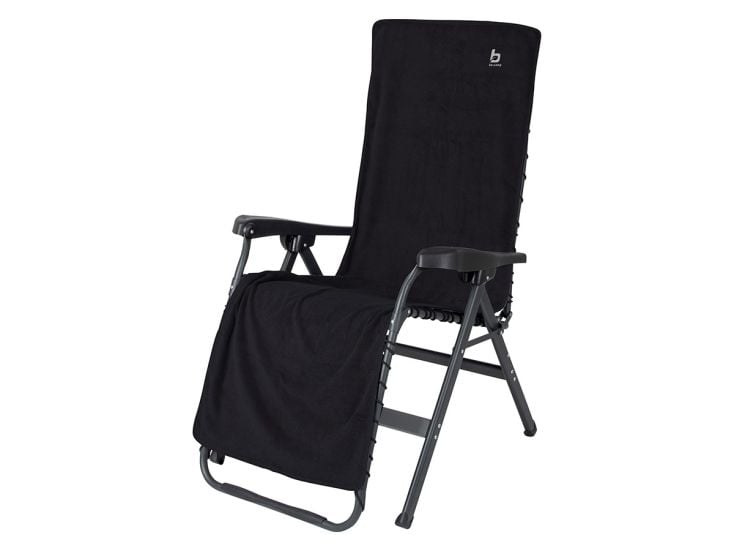 Bo-Camp funda para silla antracita talla L 180 x 58 cm