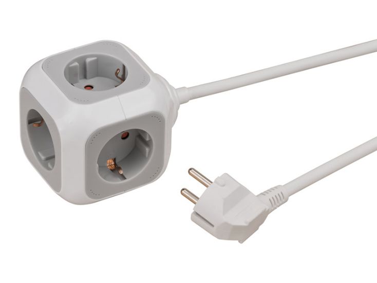 Brennenstuhl ALEA-Power regleta en forma de cubo