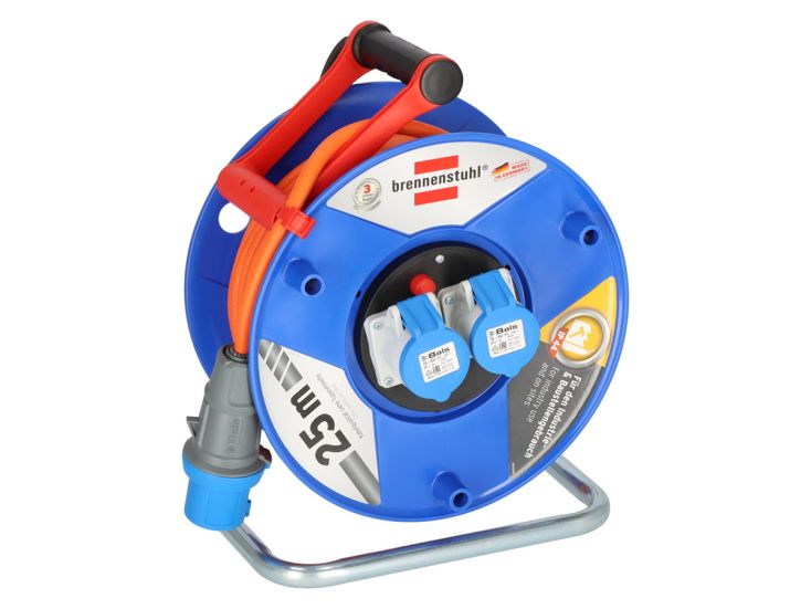 Brennenstuhl CEE enrollador de cable 25 m