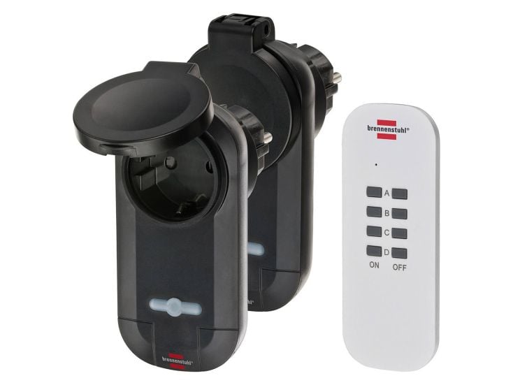 Brennenstuhl Radiografisch set de control de interruptores de exterior