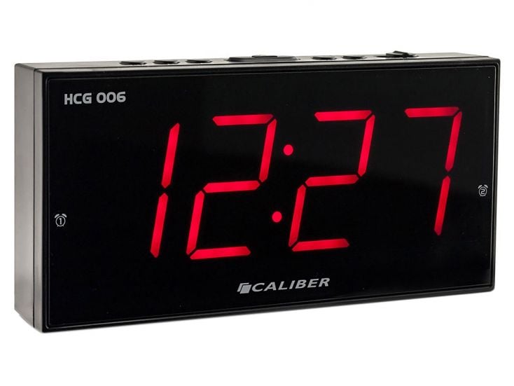 Caliber HCG006 LED alarma despertador