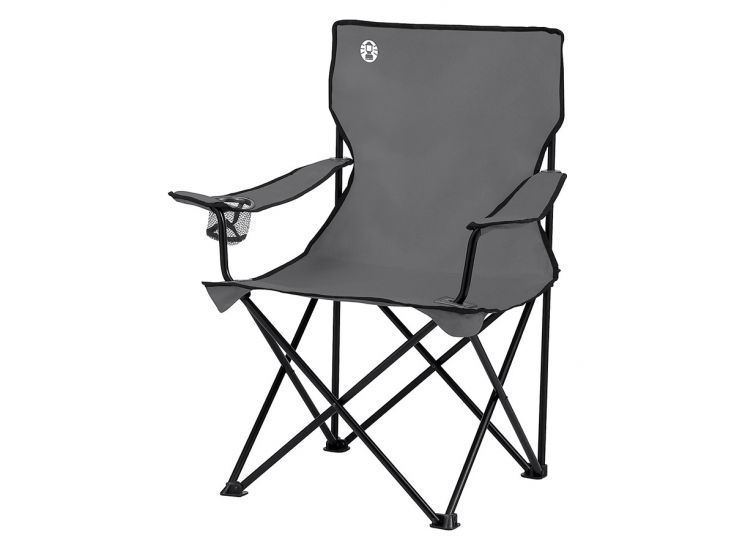 Coleman Quad Chair Grey silla plegable