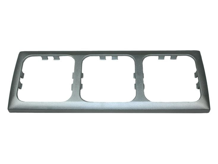 Haba C-line marco de cubierta triple - Silver