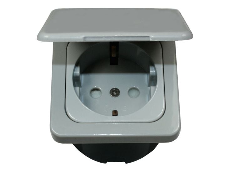 Haba tomacorriente de pared - Grey