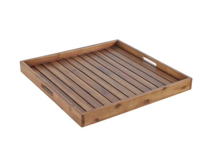 Outdoor Feelings bandeja de acacia de 60 x 60