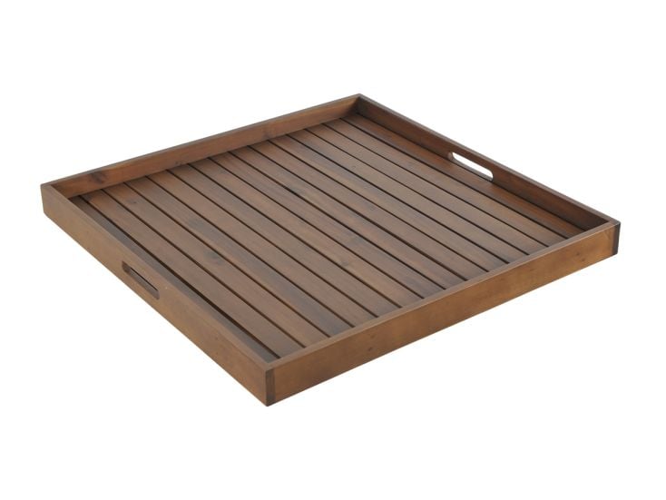 Outdoor Feelings bandeja de acacia de 70 x 70