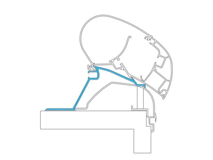 Dometic PerfectRoof Hobby >2014 adaptador
