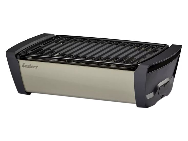 Enders Aurora barbacoa de carbón de mesa gris topo