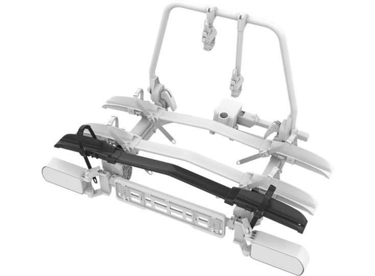 Enduro SD260 portabicicletas para camper con tercer carril - black